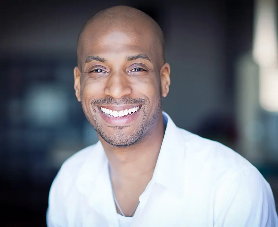 man smiling