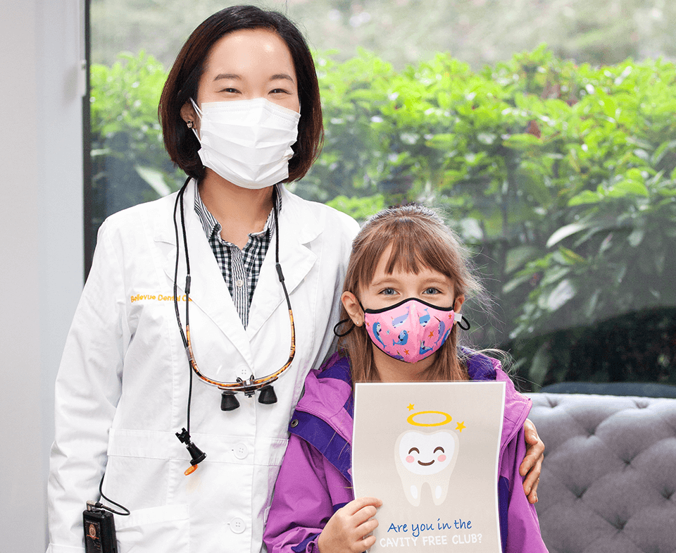 dr cheong with a child