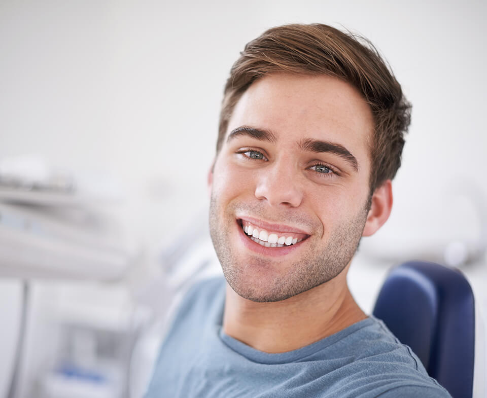 smiling young man